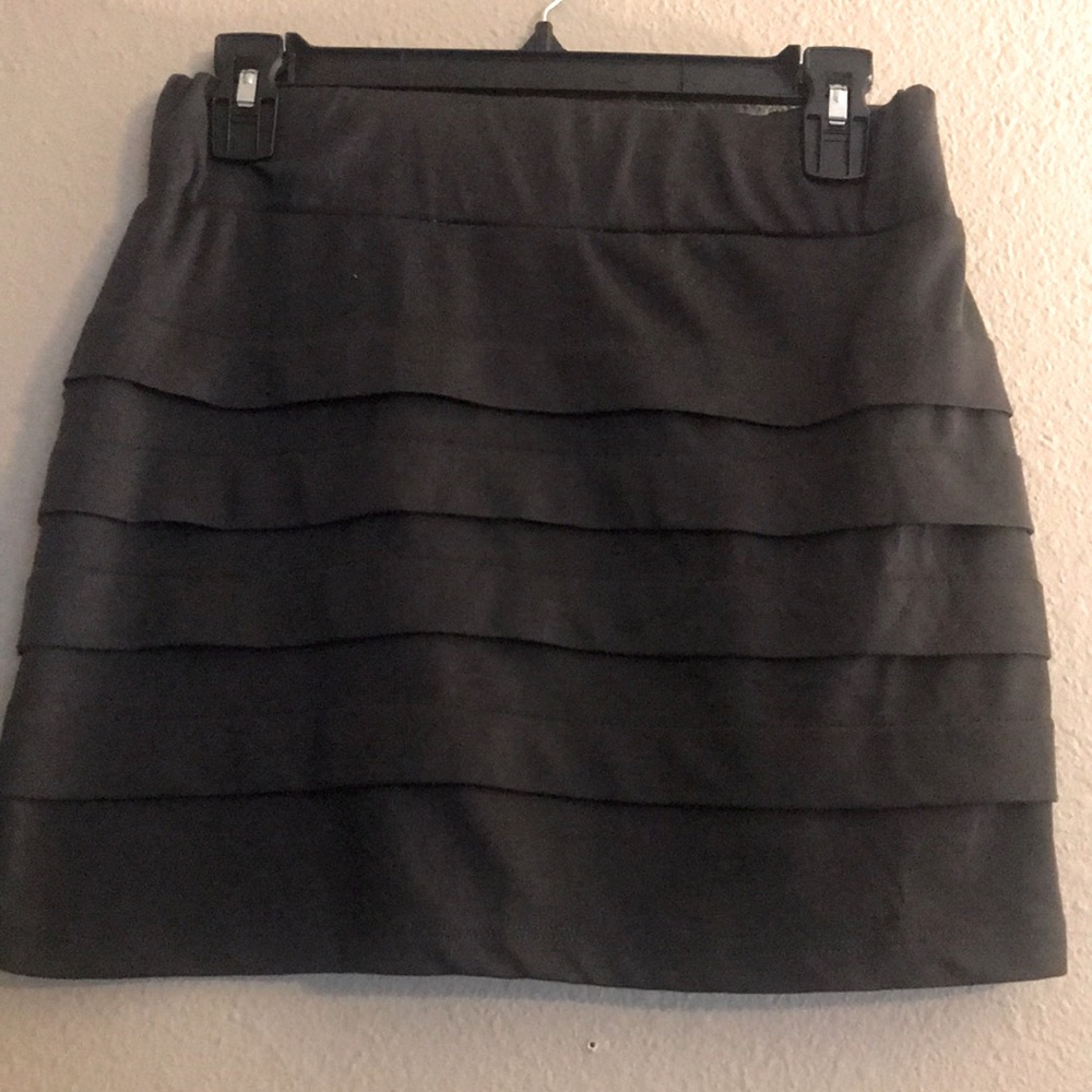 Sassy Gray Mini Skirt - Great Condition!